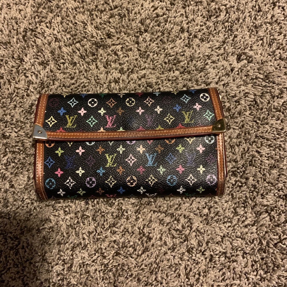 Louis Vuitton multi color wallet